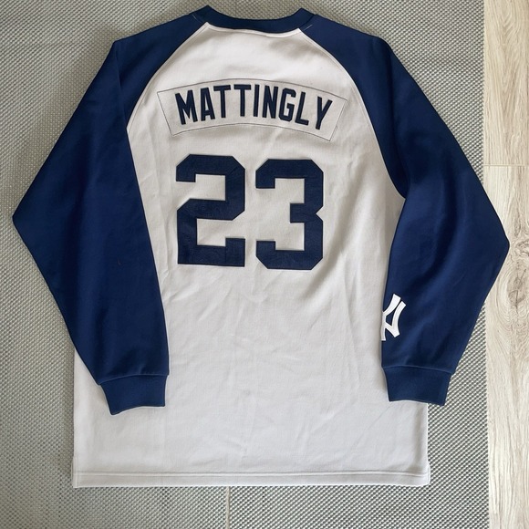 Don Matting Cooperstown Collection Shirt Nike Sz L Baseball  New York Yankees - Picture 2 of 9